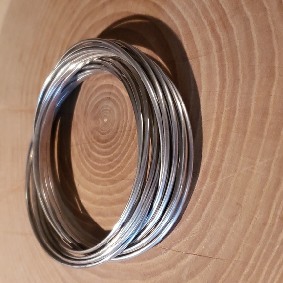 Silpada Multistrand "21 Bangle Salute" Sterling Silver Bangle - Picture 6 of 6